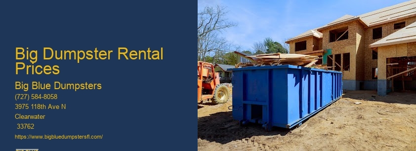 What Is The Biggest Dumpster You Can Rent