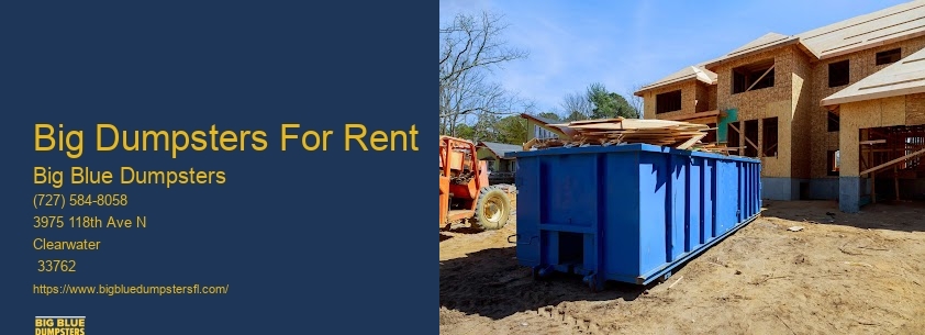 Rent Large Dumpster