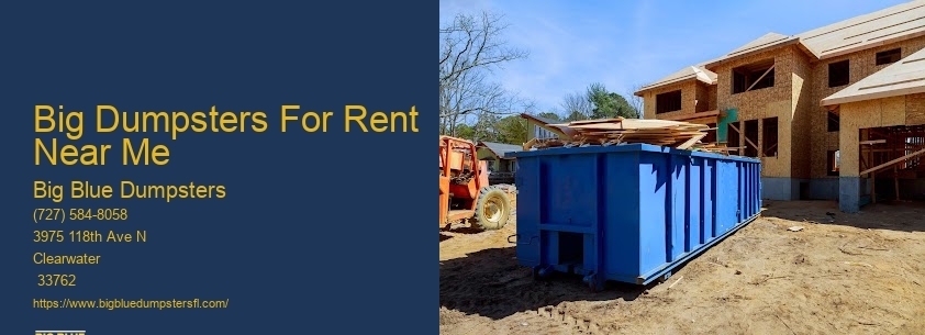 Big Dumpster Rental