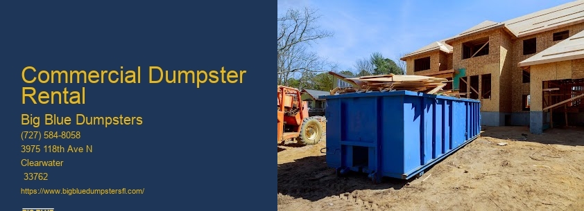 Large Dumpster Rentals