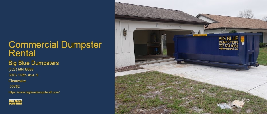 Large Dumpsters For Rent Near Me