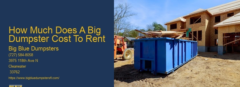 Roll Off Dumpster Container