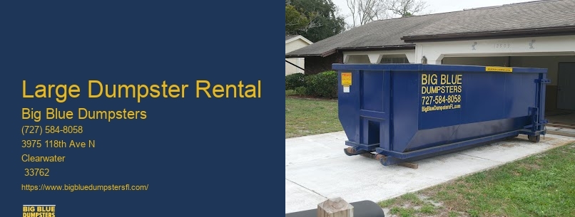 Large Dumpster Rental